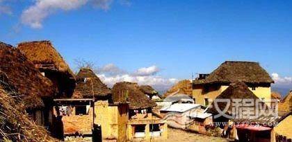 具有民族传统的特色建筑，哈尼族蘑菇房