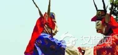 毛南族舞蹈毛南族“肥套”用于还愿的舞蹈