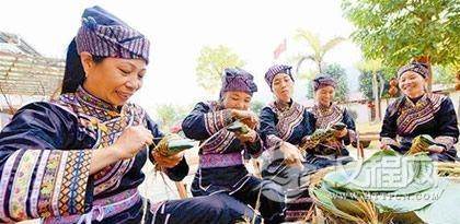 独具特色的壮族粽子文化