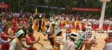 布朗族节日山康节布朗族最盛大的节日