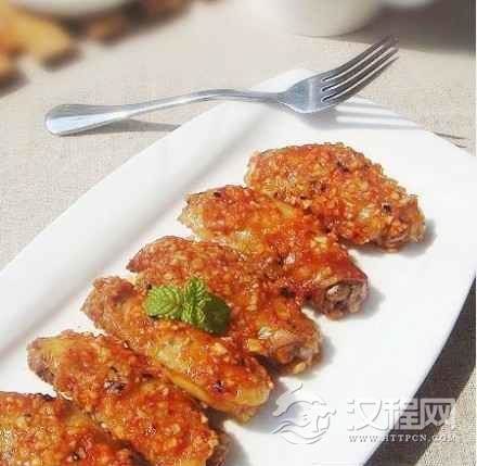 蒜香茄汁烤翅