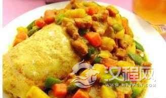 咖喱蛋包饭的做法咖喱蛋包饭的材料