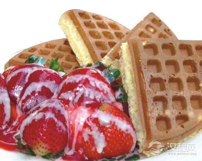 草莓味英式松饼