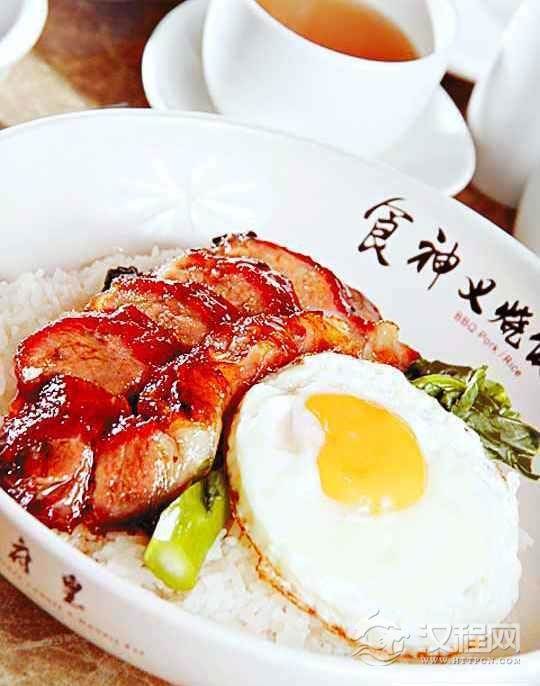 美味又简单的快餐：叉烧饭