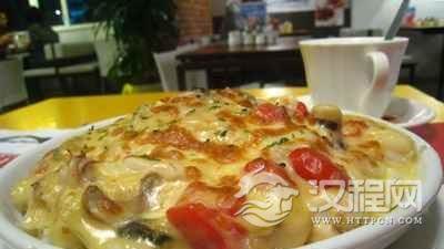 意式料理——海鲜芝士焗饭