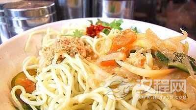 泰式凉面的制作