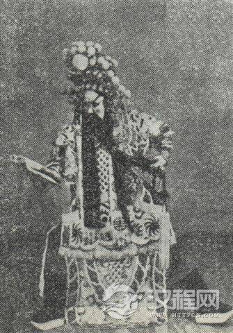 京剧《千里走单骑》刘奎官饰关羽