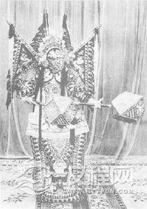 京剧《四平山》傅德威饰李元霸