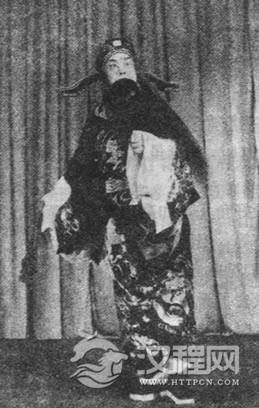 《萧何月下追韩信》周信芳饰萧何