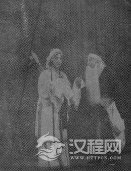 《描容上路》周信芳饰张广才、李玉茹饰赵五娘