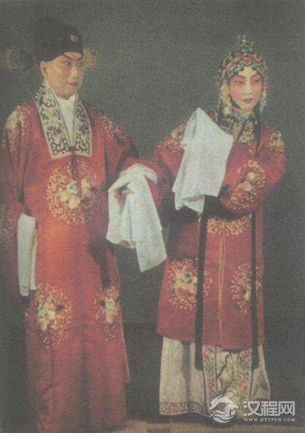 《奇双会》姜妙香饰赵宠、梅兰芳饰李桂枝