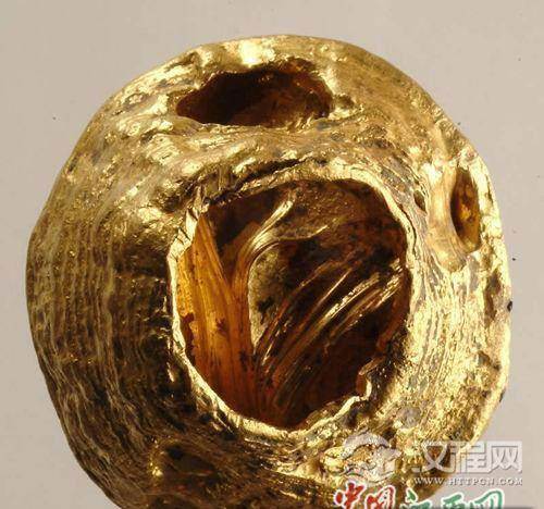 西汉海昏侯墓主椁室开启 孔子画像马蹄金超乎想像