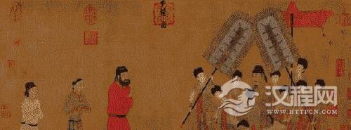 阎立本为李世民接见和亲使者禄东赞所画的是什么