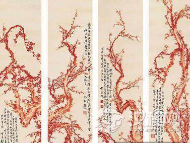 晚清名臣彭玉麟为逝去爱人画梅 以表其衷情！