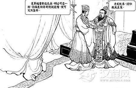 许攸向曹操献计