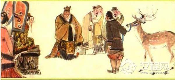 指鹿为马的主人公是谁_赵高指鹿为马的故事