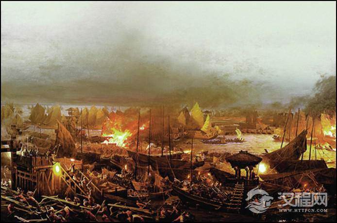 赤壁之战是怎样以少胜多的