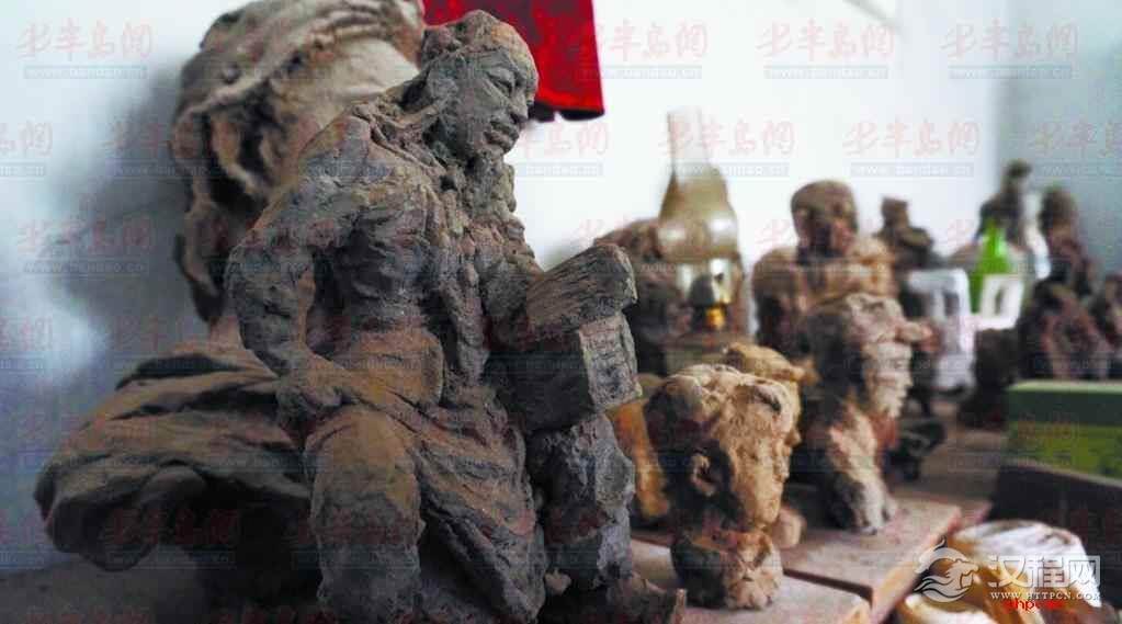 老艺人用泥巴捏出“三国梦”