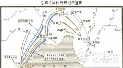 宁锦血战：宁远城外积尸遍地 皇太极首尝败绩