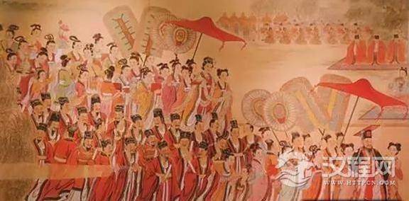 隋炀帝授封晋王镇守晋阳开凿大运河