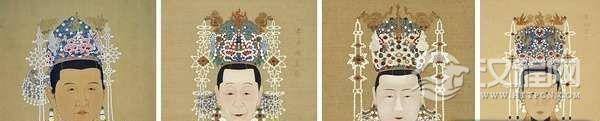 明朝服饰：明朝皇后燕居冠服