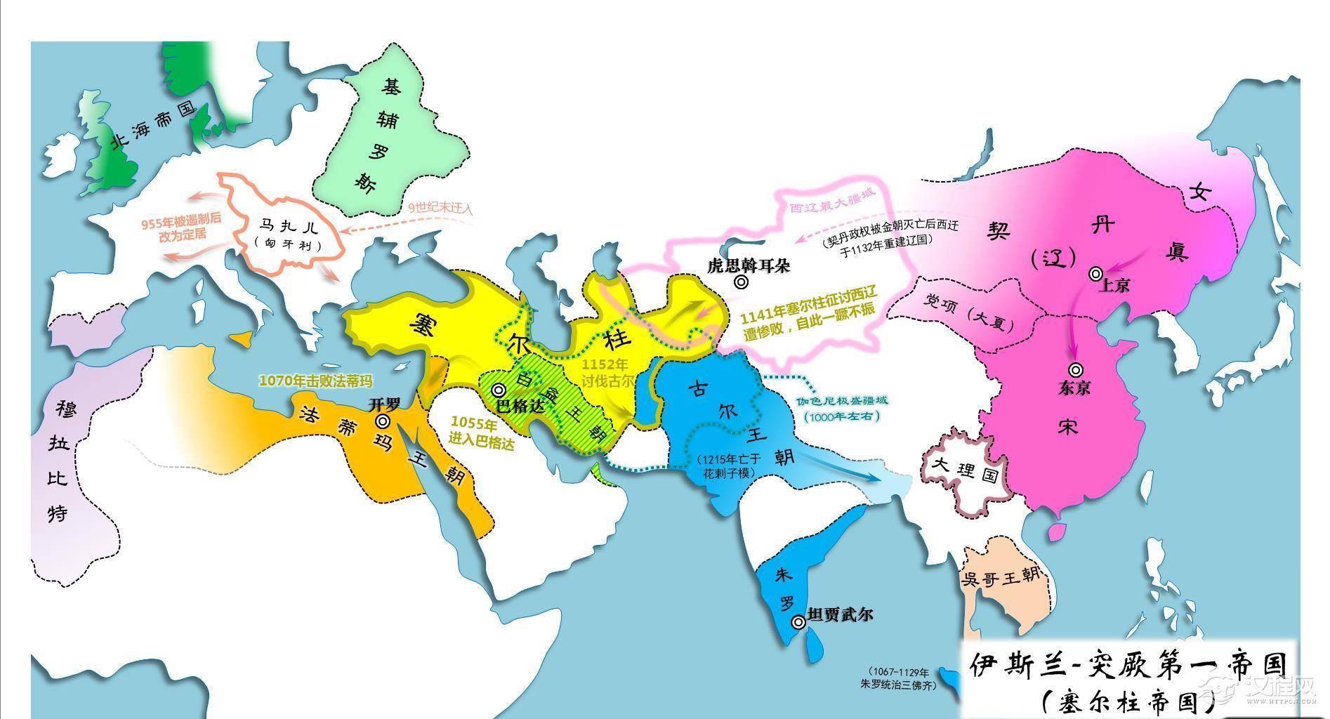 最地图，3分钟看北宋兴衰史