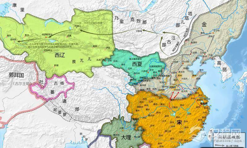 最地图，3分钟看北宋兴衰史