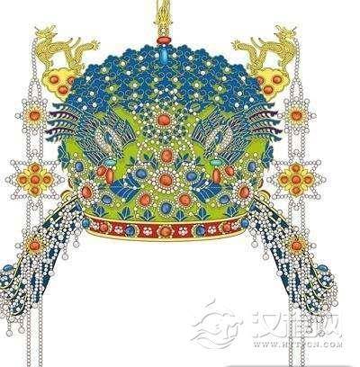 明朝服饰：明朝皇后燕居冠服