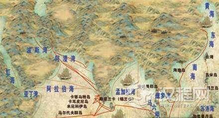 郑和下西洋 盘点郑和七次下西洋经过了哪些地方