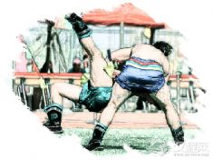 沙力搏尔式摔跤