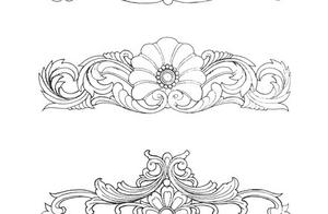 中国工艺纹样之木雕花纹，难得一见的纹样好资料！