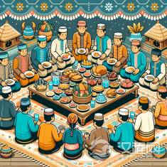 回族开斋节一场舌尖上的信仰探寻