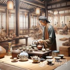 布朗族传统茶艺