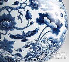 一抹蓝白间的历史:青花瓷的传承