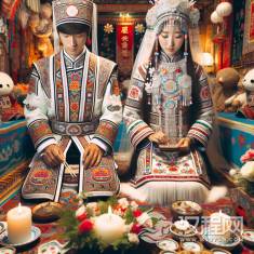 裕固族婚礼习俗