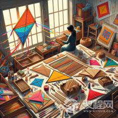 风筝制作中的材料选择与工艺