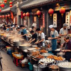 北京胡同里的传统小吃与民俗风情