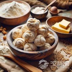 传统藏族酥油糌粑的制作