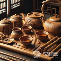 竹制茶具的传统与创新