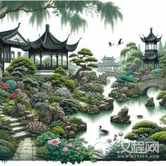 苏州园林的精致与典雅