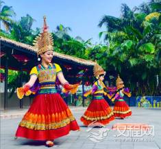 傣族孔雀舞的灵动与柔美