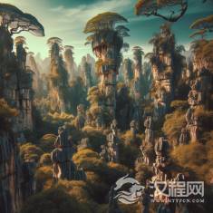 昆明石林的奇特建筑与自然景观