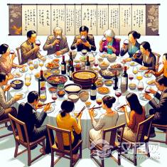 酒桌上的座次学问:尊重与和谐的体现