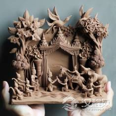 泥塑传承人手中的匠心独运