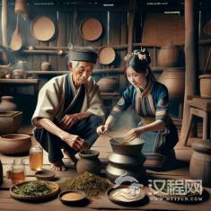 德昂族酸茶的传统制作