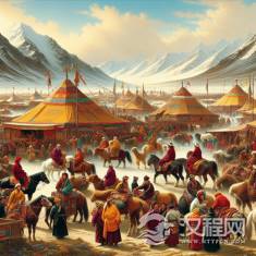 藏族雪顿节的神秘面纱