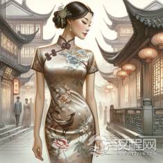 上海旗袍的优雅韵味与海派文化风情