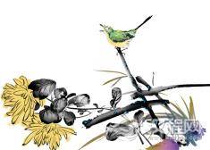 国画花鸟在笔墨间的诗意自然