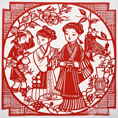 民间剪纸艺术玲珑巧手裁春秋