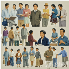 当代作家笔下的生活百态